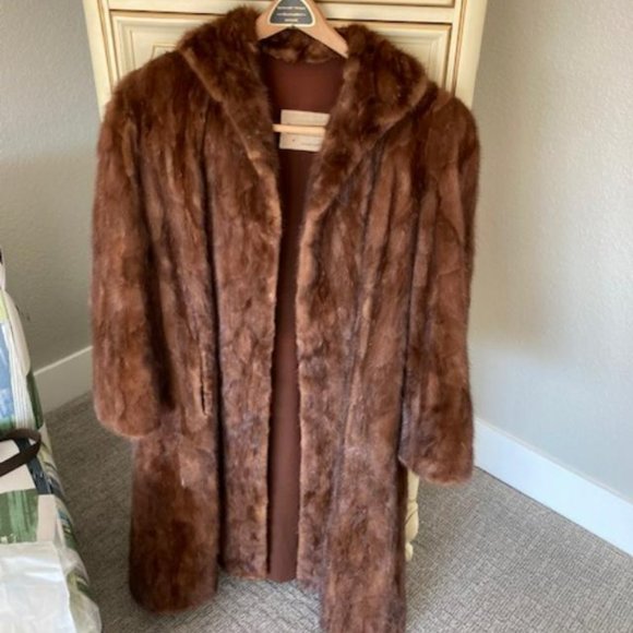 Vintage Richard Rich full Length Mink Coat - Picture 3 of 11